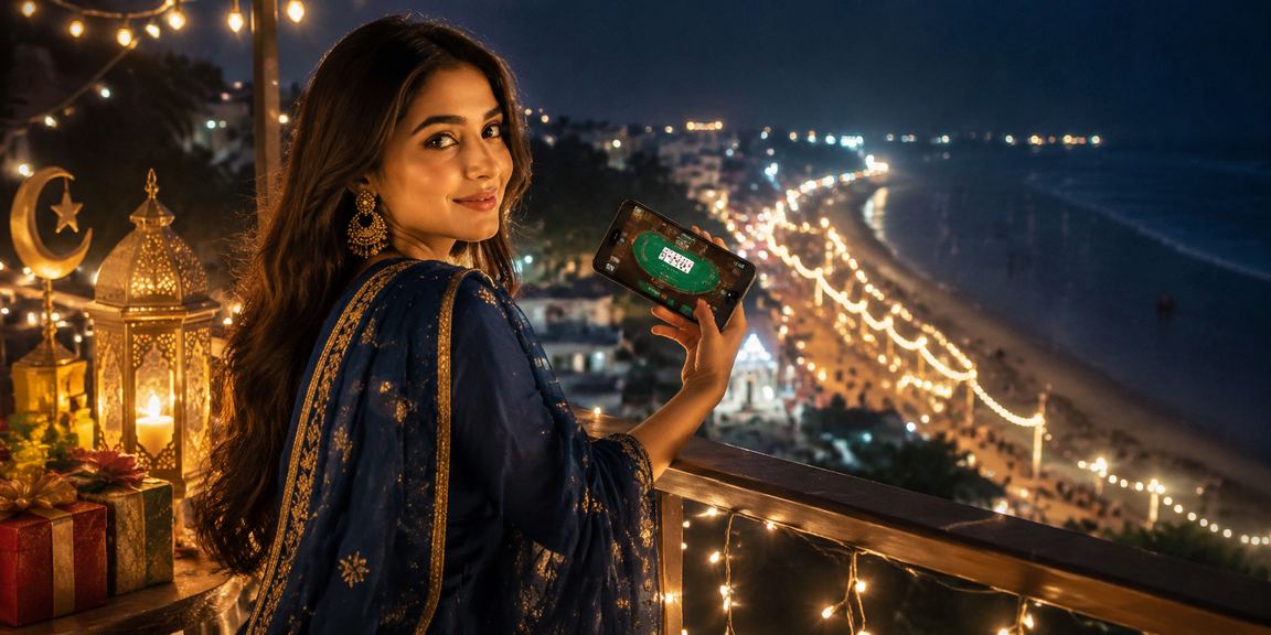 কক্সবাজারে ঈদ উৎসবে ব্যাকারাট গেমের দৃশ্য