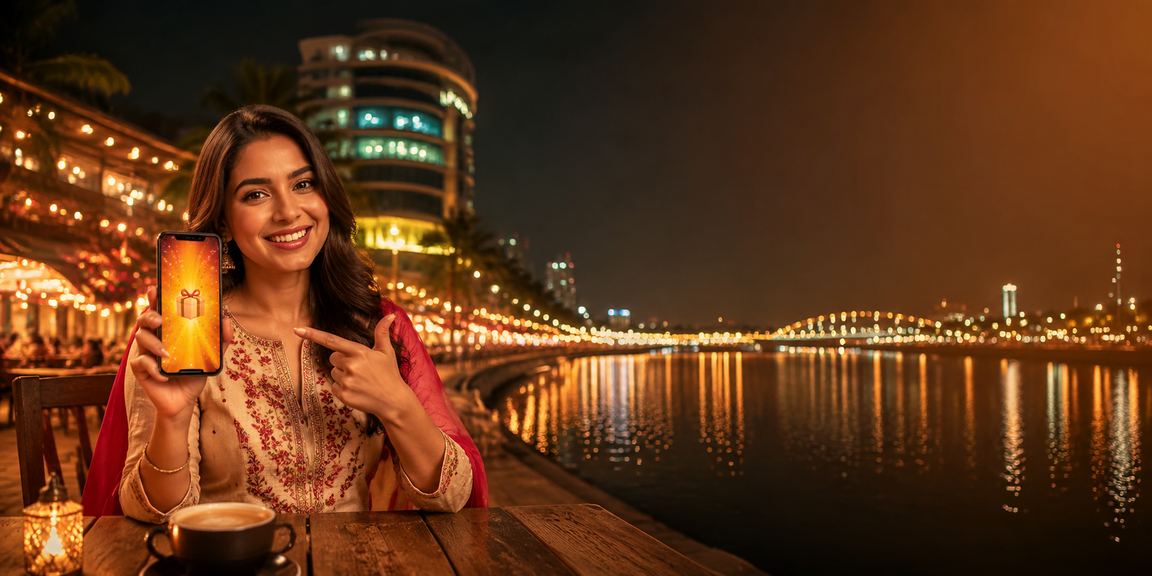 ঢাকার রাতের বাজারে মোবাইল পেমেন্টের দৃশ্য