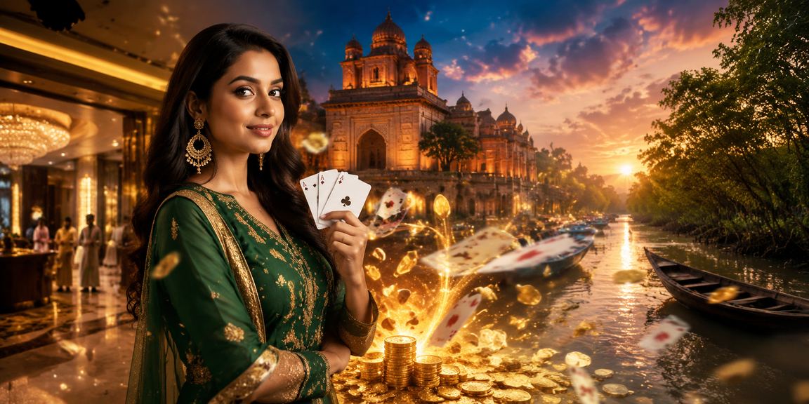 সুন্দরবনে ঈদ উৎসবে রামি খেলার আনন্দময় দৃশ্য
